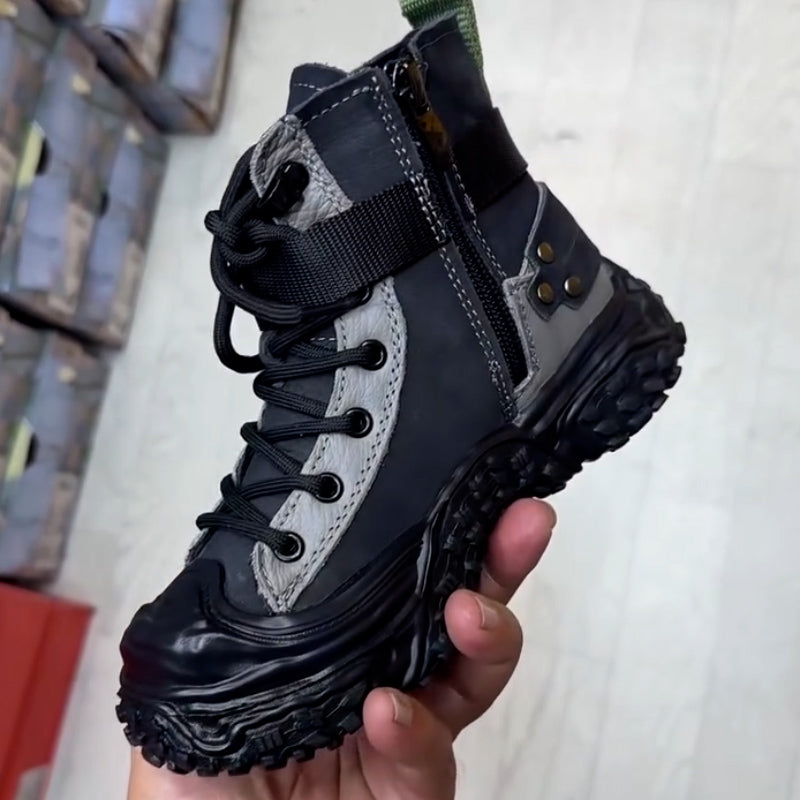 High-Top Chunky Sneakers
