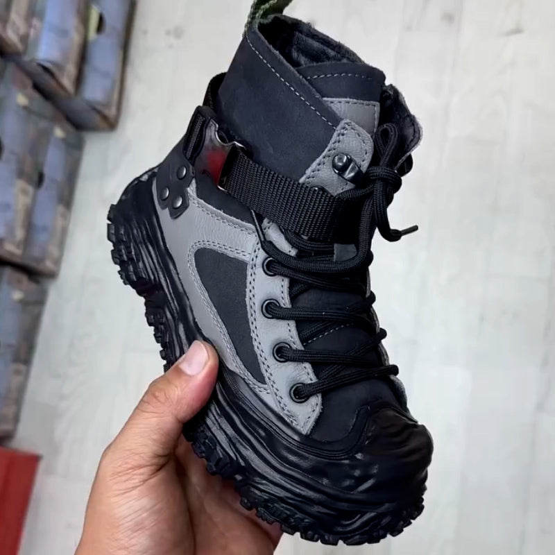 High-Top Chunky Sneakers