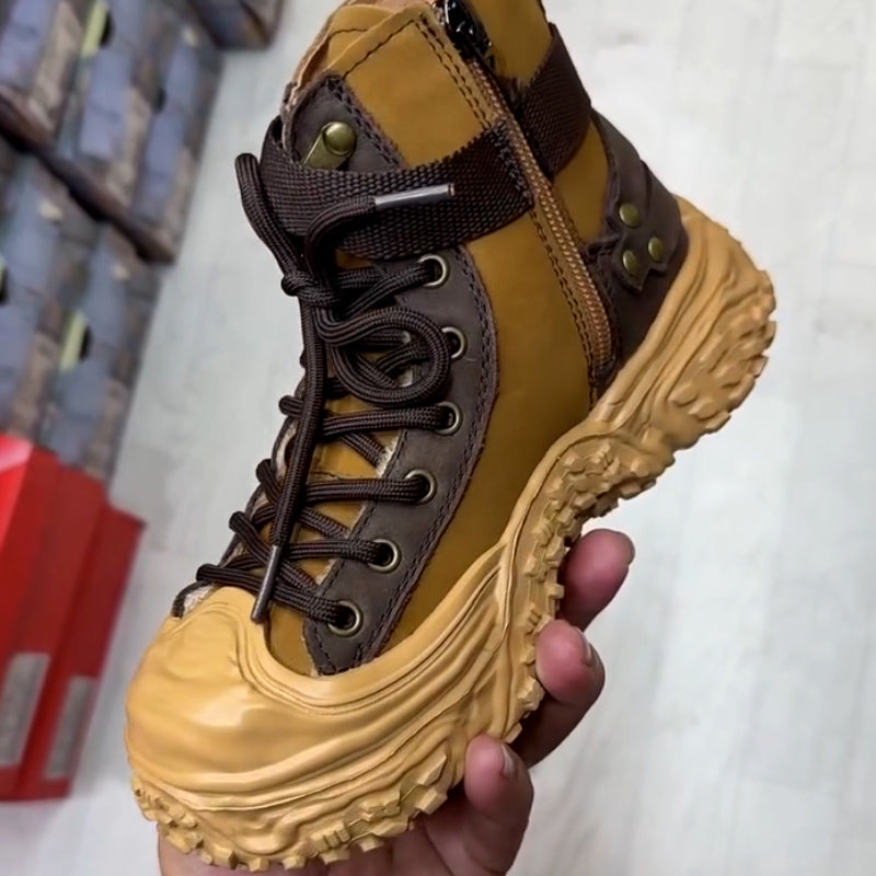High-Top Chunky Sneakers