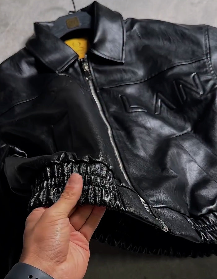 Black Loose Short Jacket