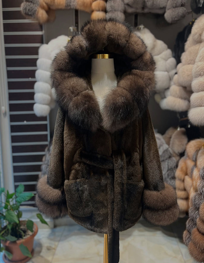 Soft Furry Chic Coat