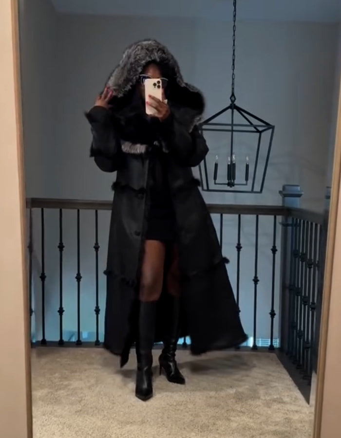 Black Chic Long Coat