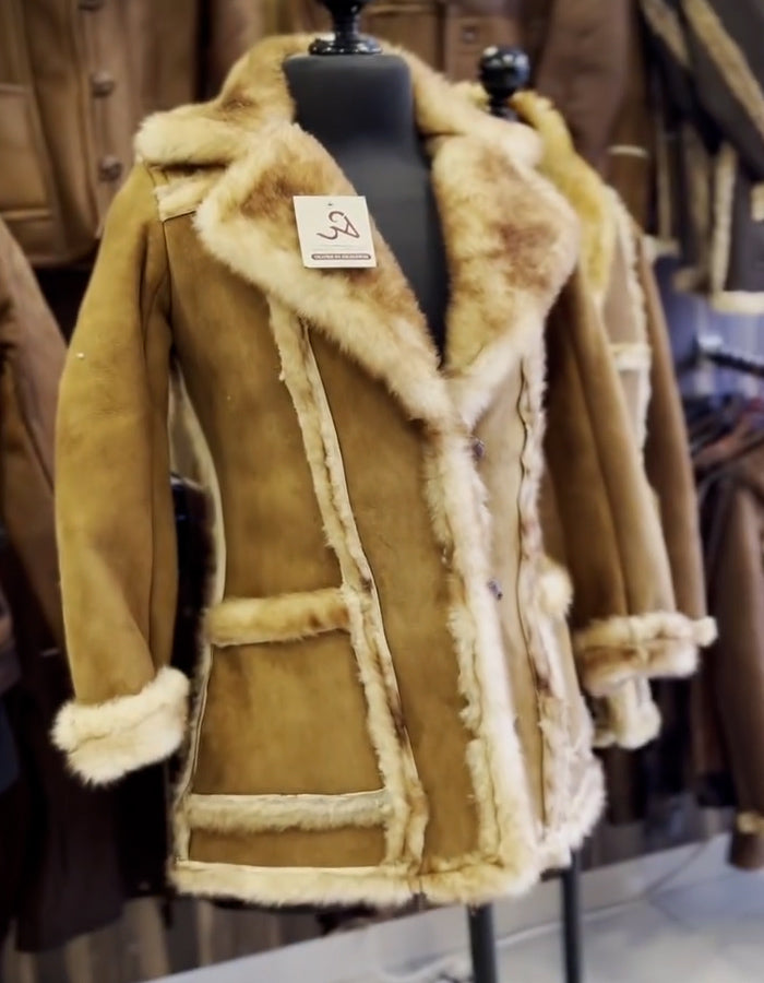 Fleece-Lined Warm Coat