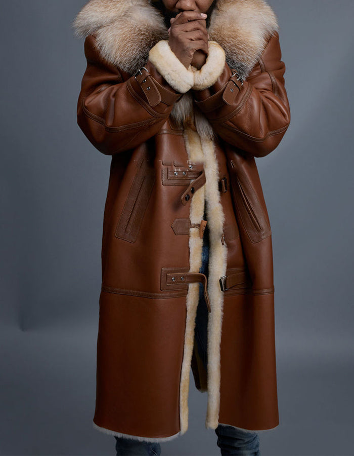 Shearling Comfy Long Coat