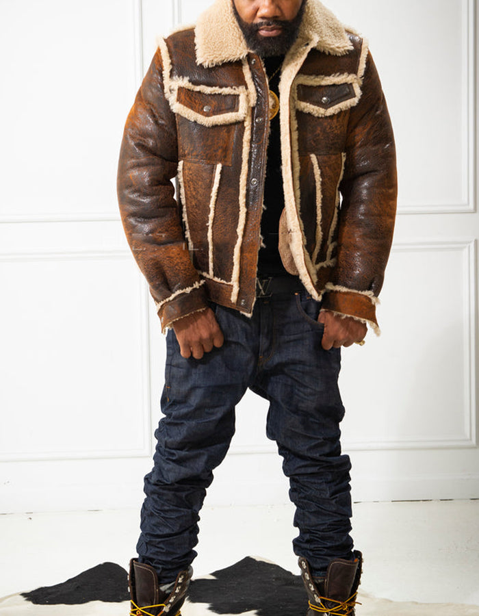 Shearling Warm Short Coat