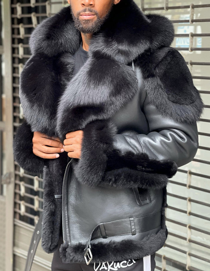 Unique Fur Warm Coat