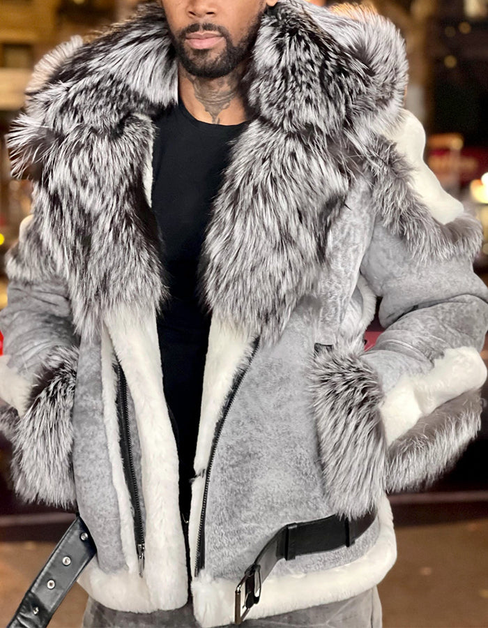 Unique Fur Warm Coat