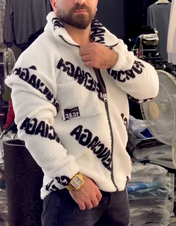 Printing Zip Coat
