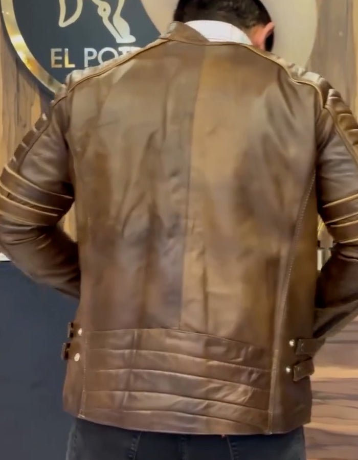 Brown Fitted Jacket