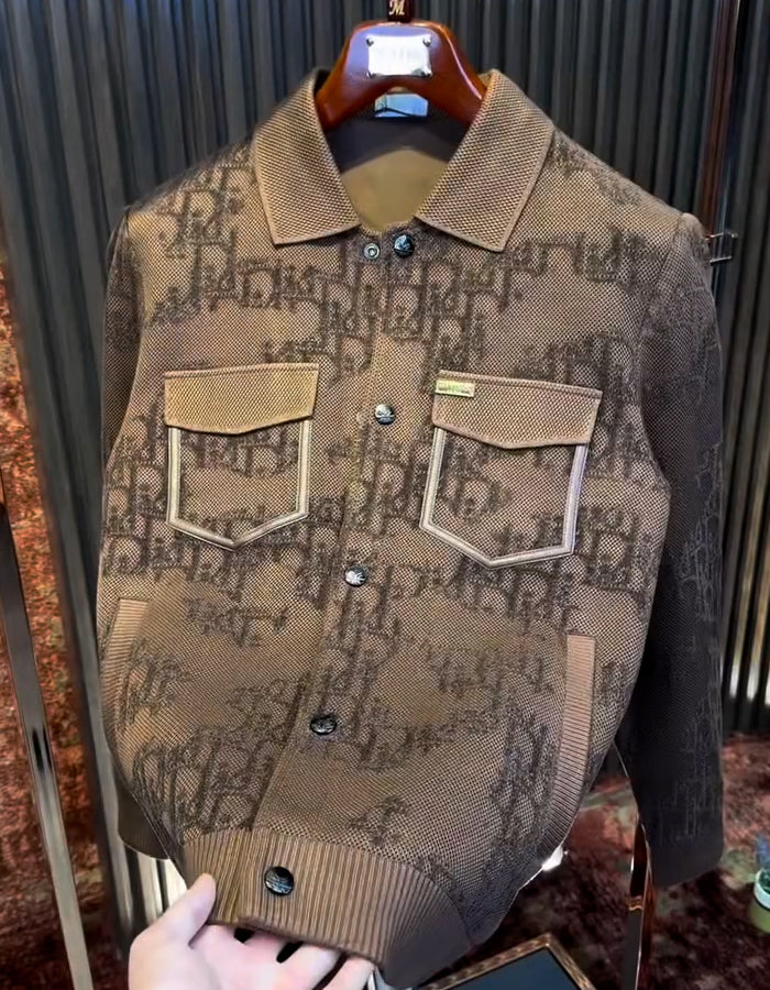 Knit Casual Button Jacket