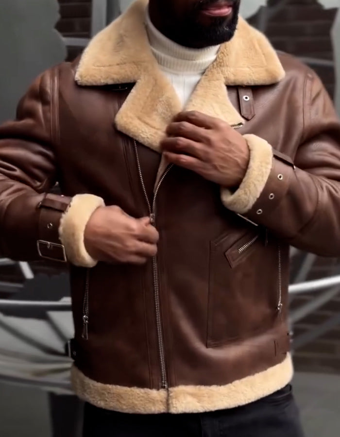 Brown Comfy Short Jacket