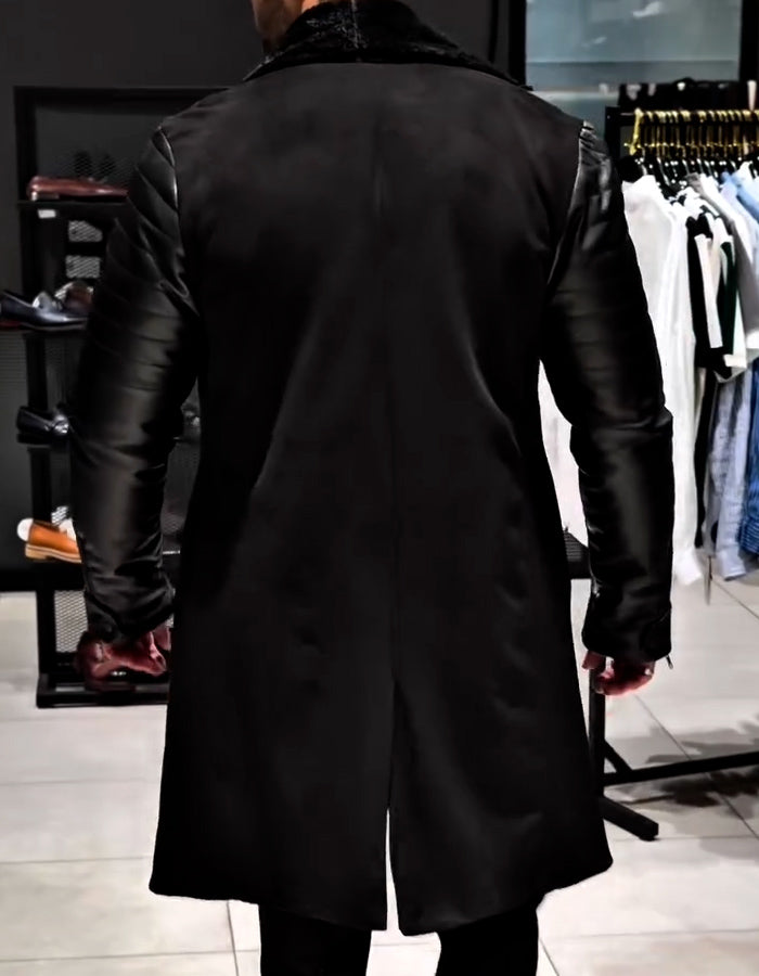 Black Slim Leather Jacket