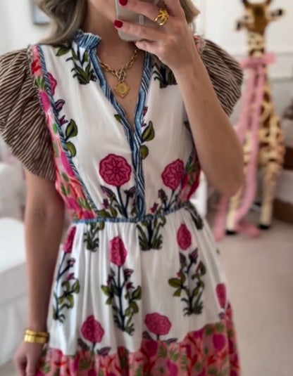 Print Sleeveless Dress