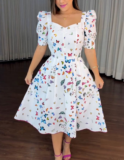 Butterfly Casual Dress