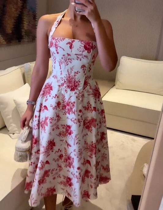 A-line Strap Dress