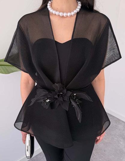 Black Breathable Top