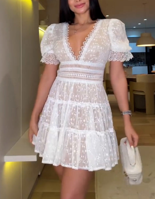 Lace Mini Dress