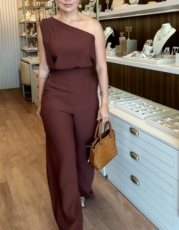 One-Shoulder Casual Suits