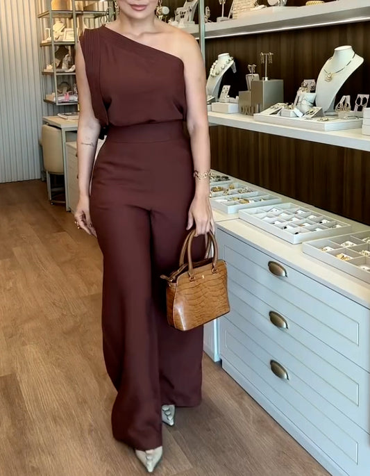 One-Shoulder Casual Suits