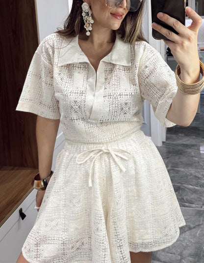 White Breathable Sets