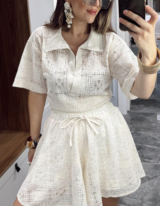 White Breathable Sets