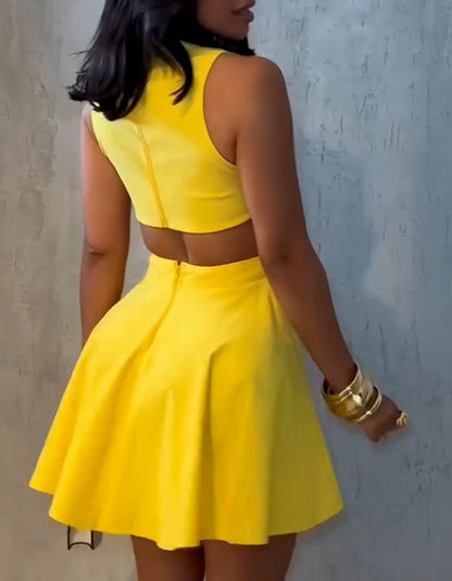 Button Casual Dress