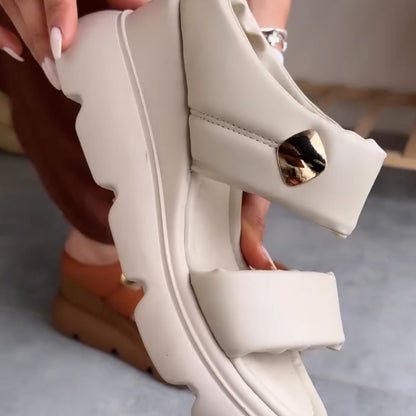 Soft Wedge Slippers