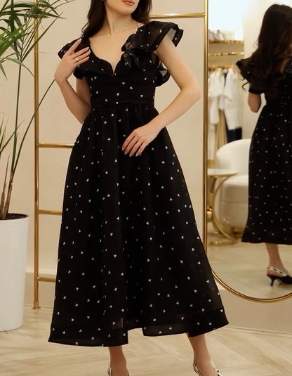 Flowy Ruffled Dress