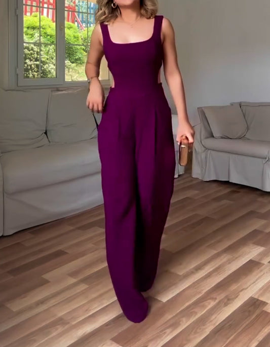 Suspender Casual Jumpsuits