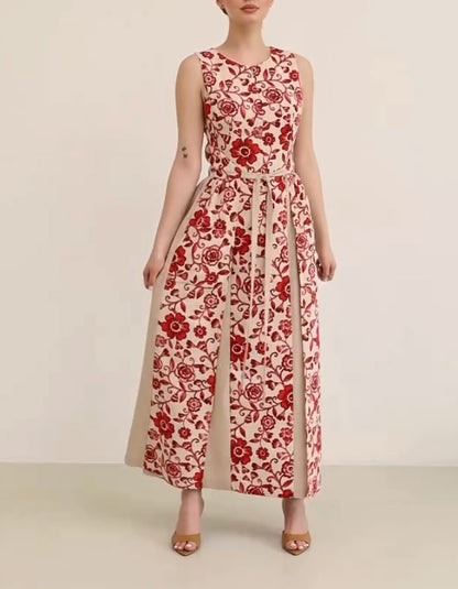 Casual Lace-Up Dress