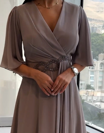 Elegant Crystal Dress