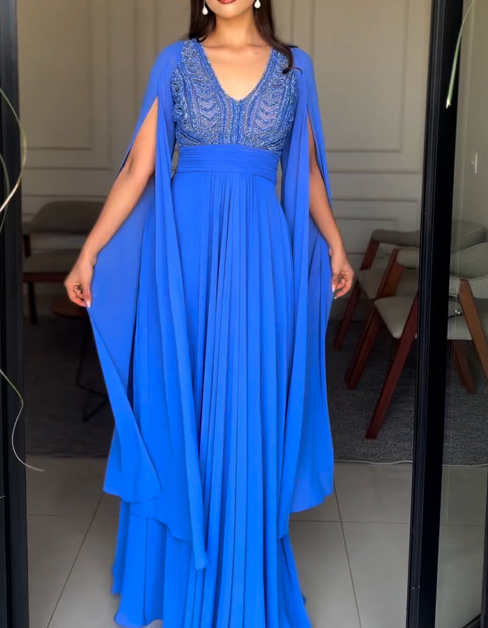 Blue Party Dress