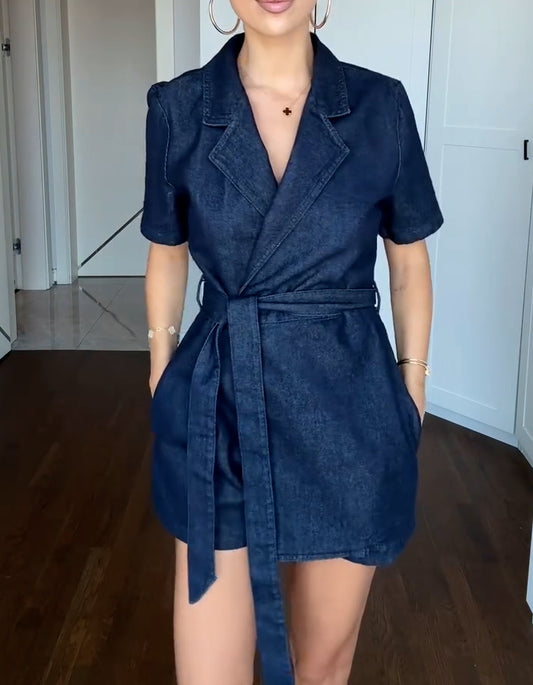 Denim With Pockets Coats