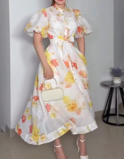 Bright With Pocket Dress