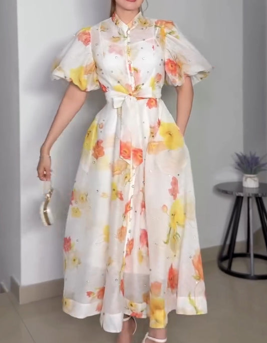 Bright With Pocket Dress