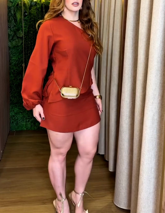 One-Shoulder Casual Sets