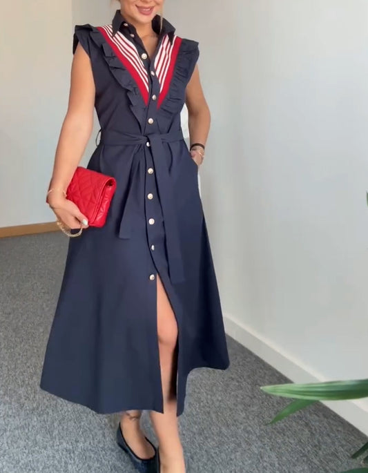 Shirt Sleeveless Dress