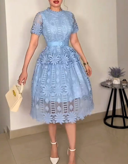 Blue Graceful Dress