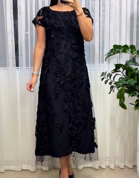Black Shiny Dress