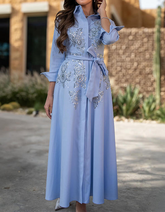Elegant Shirt Dress