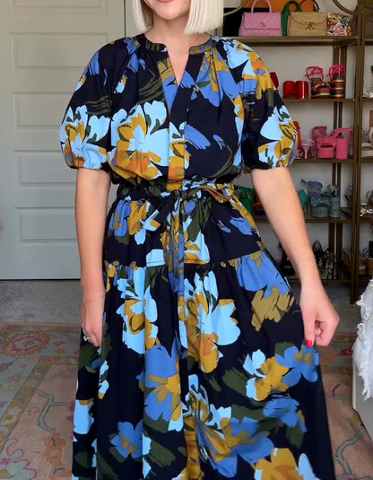 Multi-Color Comfy Dress