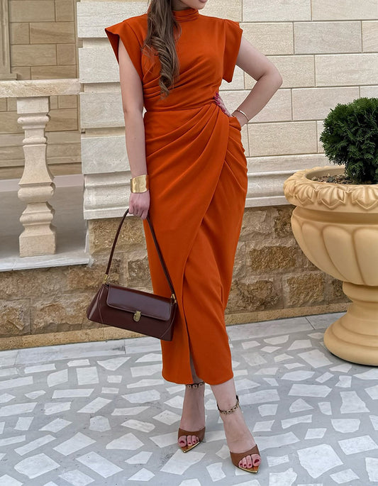 Orange Comfort Dress