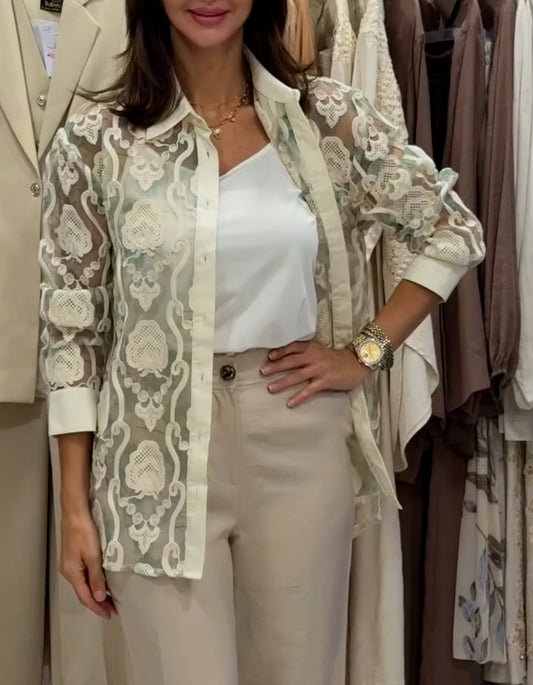 Sheer Short Jacket