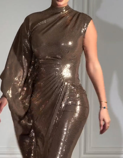 Nude Slim Dress