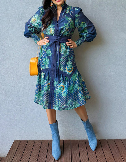 Vibrant Casual Dress