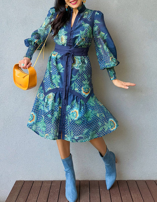 Vibrant Casual Dress