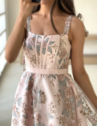 Elegant Embroidered Dress
