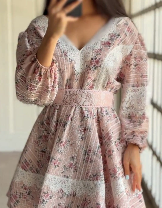 Pink Mini Dress