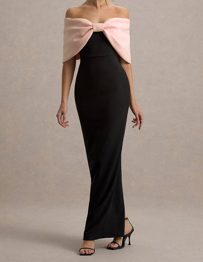 Bow Strapless Dress