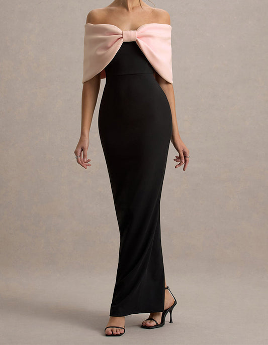 Bow Strapless Dress